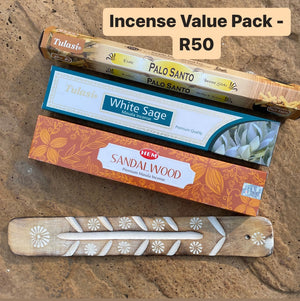 Value packs on discontinued incense