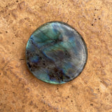 Labradorite Coin Stone