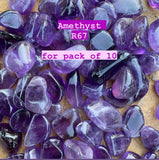 Pack of Amethyst Tumble Stone