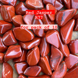 Pack of Red Jasper Tumble Stones