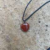 Goldstone Heart Pendant Chain Necklace