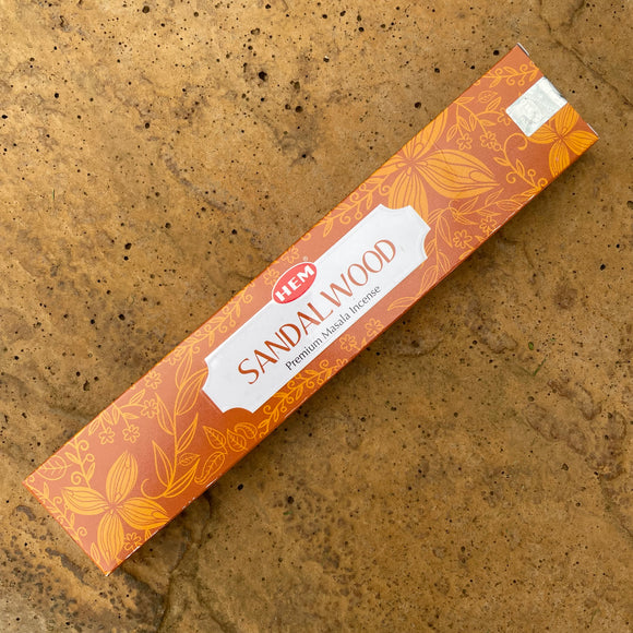 Sandalwood Incense Sticks - Hem Premium Quality