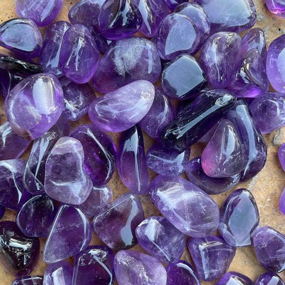 Pack of Amethyst Tumble Stone