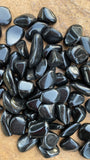 Pack of Black Obsidian Tumble Stone