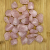 Pack of Rose Quartz Tumble Stone (Pastel Pink)
