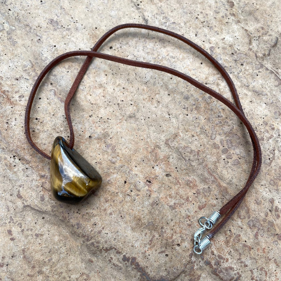 Tigers Eye Stone Necklace