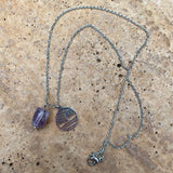 Tree of Life necklace with Amethyst