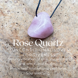 Rose Quartz Stone Necklace